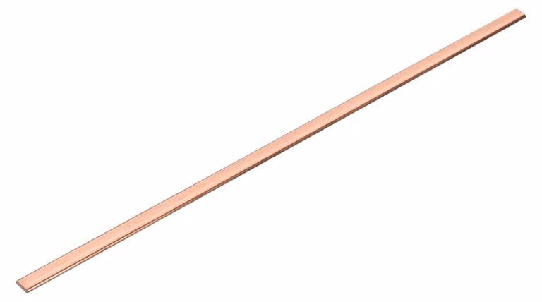 Barra piatta in rame C110, dimensioni 3 mm x 10 mm x 330 mm, 1 pezzo