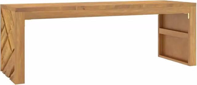 Tavolino da salotto | Tavolino da caff¨¨ | Tavolino da Soggiorno 110x35x38 cm in Legno Massello di Teak