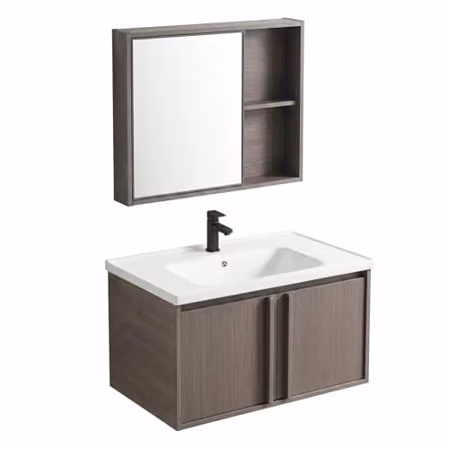 Rea - Set di mobili da bagno con lavabo Gama T25023 KJM 70CM - 47 x 70 x 44 cm
