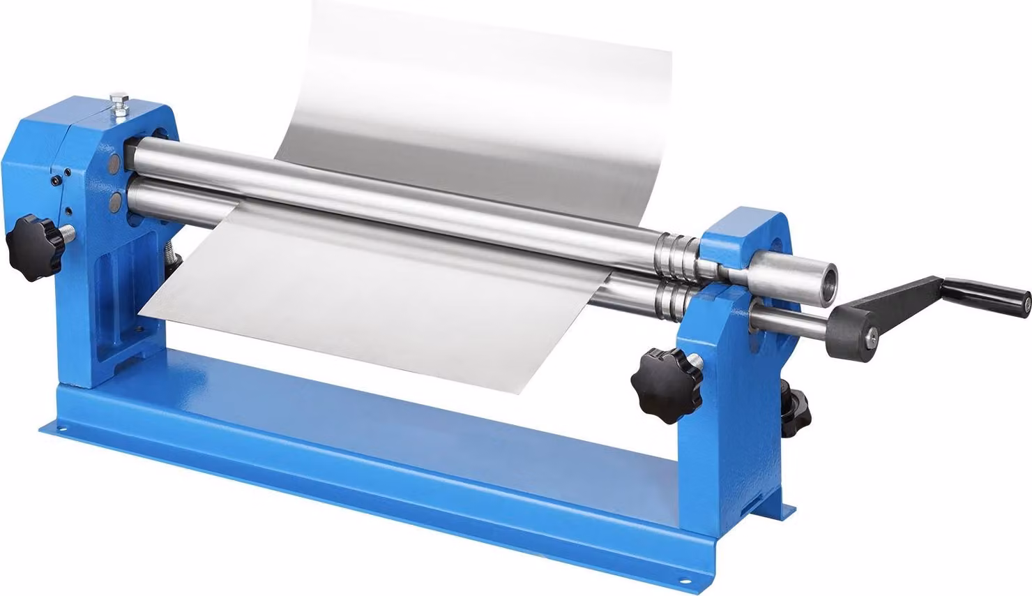 Piegatrice circolare - Laminatoio per lamiere Larghezza di lavoro 610 mm - Dimensioni 890 x 230 x 305 mm - Due rulli rimovibili - Per lamiere di acciaio, rame e alluminio