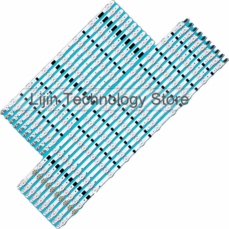 Striscia LED, tensione 3V, 18 perle LED, , PCB flessibile, lunghezza 1150 mm