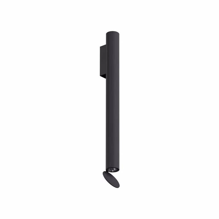 Flos - Flauta H500 Riga - Lampada da parete o soffitto - Nero