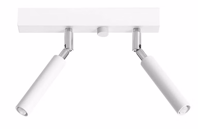 Lampada da soffitto EYETECH 2 bianco 2xG9 8W alluminio 20x3x25cm Sollux Lighting