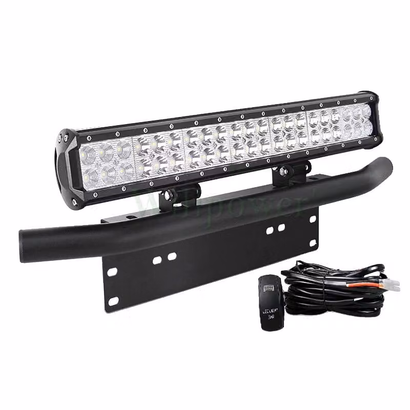 striscia luminosa a LED da 20 pollici, potenza di uscita di 126 W, design a fascio combinato, supporto per il fascio C