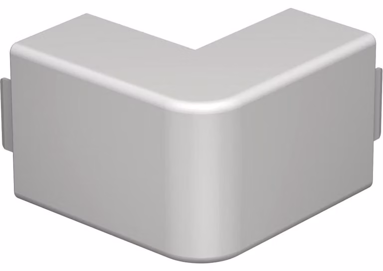 OBO BETTERMANN OBO cofano angolare esterno WDK HA40060RW 40x60mm PVC bianco puro RAL9010 6192254