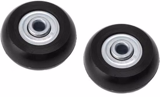 Set di cuscinetti in gommaPoliuretanoper ruote girevoli per valigie - 45 mm x 18 mm - Resistenti all'usura