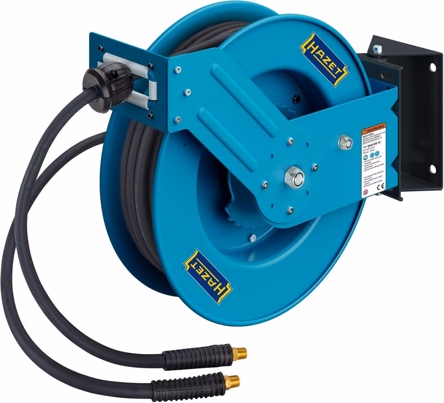 HAZET 9040OS-10 Avvolgitubo aperto 20 m max. 20 bar