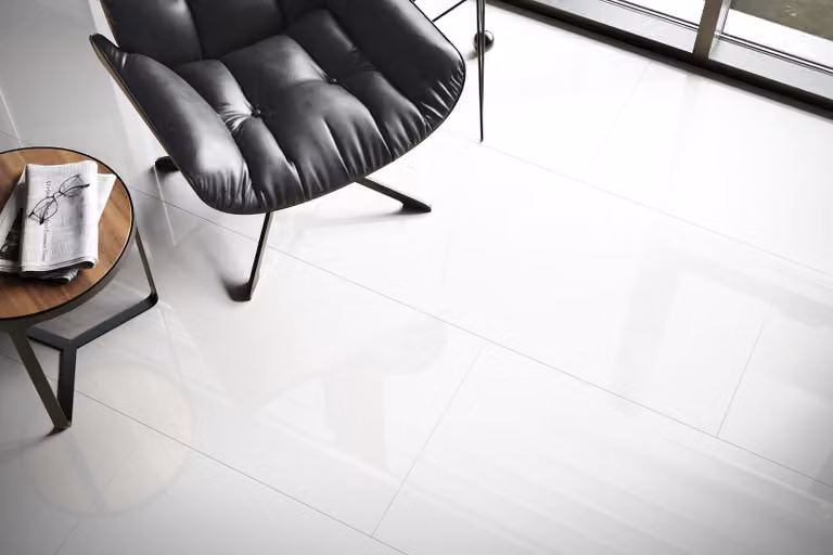 Laminato lucido Falquon Max HG D2935 Bianco Uni