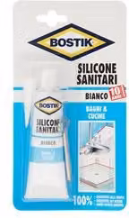 Silicone acetico UHU bianco resistente alla muffa 60 ml