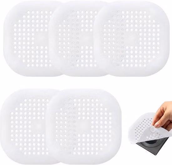 Sifoni in silicone, piatti doccia, coperchi per scarichi vasca, piatti doccia, prevengono gli intasamenti, per lavandini, bagni, vasche da bagno
