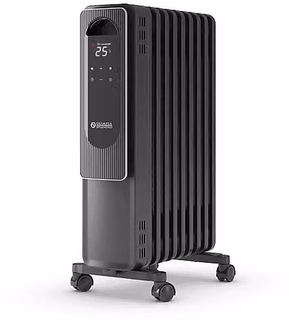 Radiatore termostatico portatile Olimpia Splendid Caldorad Tech in metallo nero