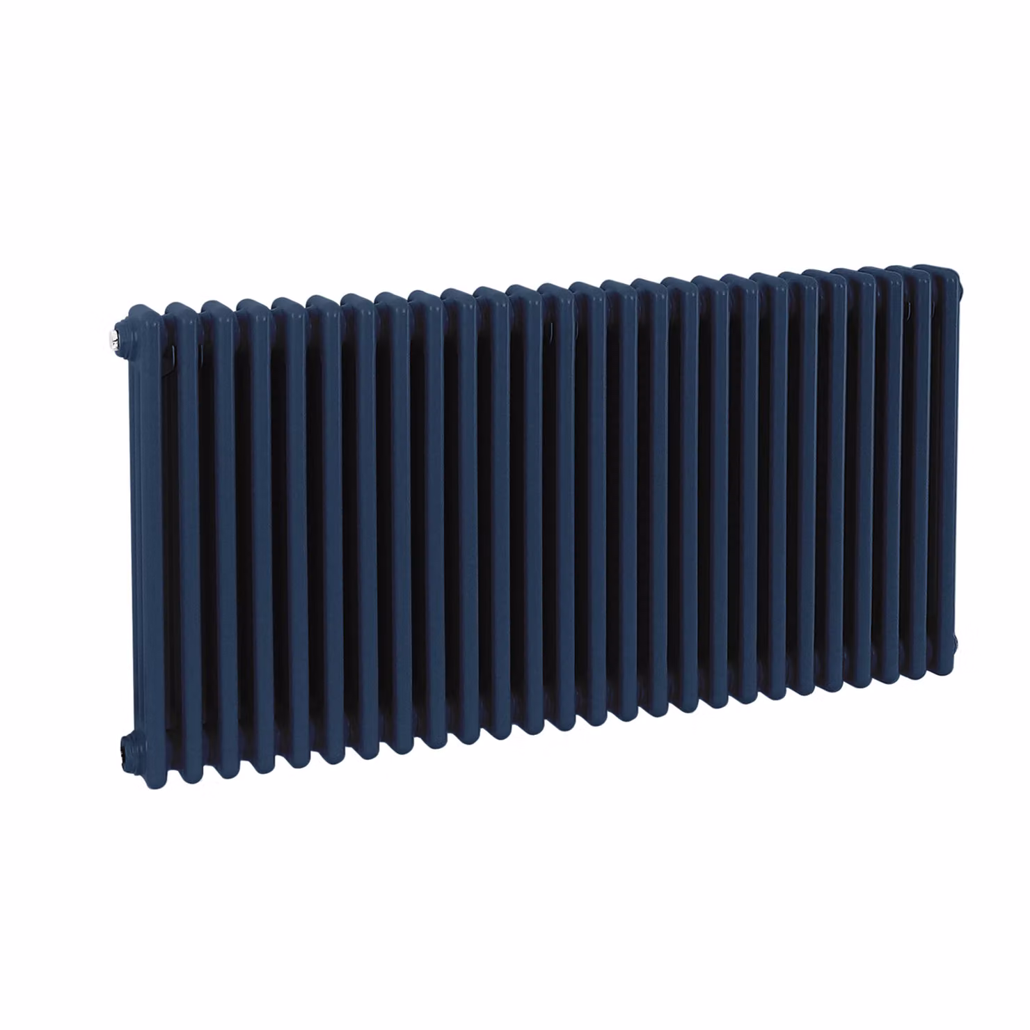 Radiatore Orizzontale a Colonne (2 Colonne) 600mm x 1190mm - Blu (Deep Sea Blu) - Regent