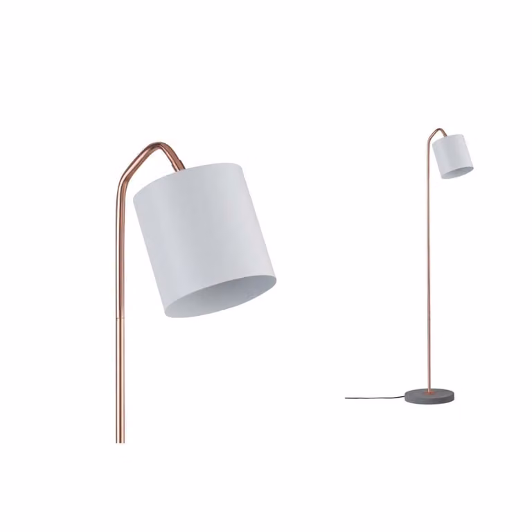 Paulmann Neordic Oda lampada da terra in cemento rame 79625