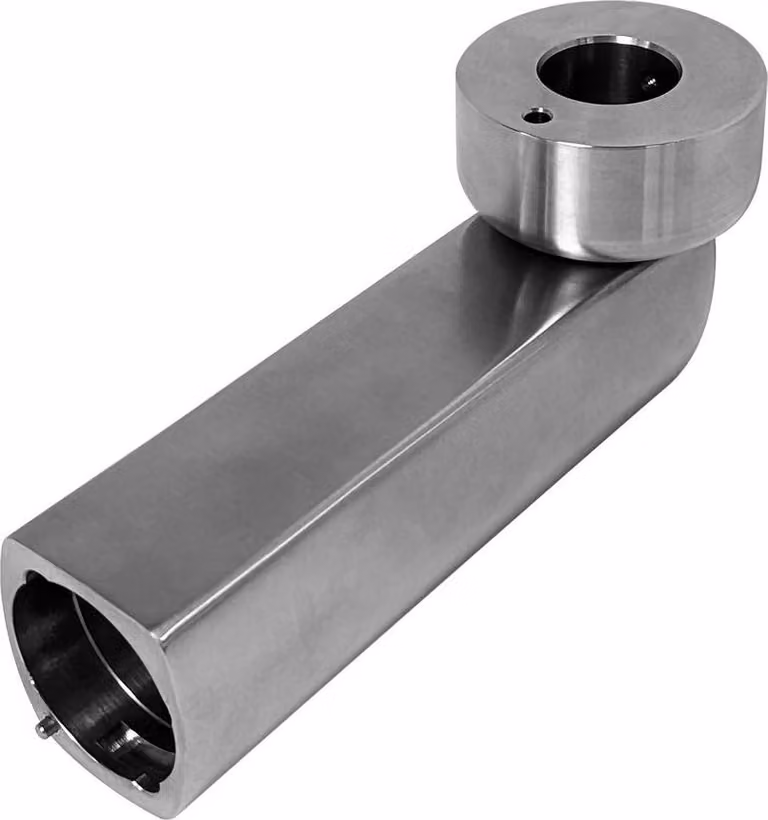 Adattatore KWC AR, F4, per miscelatore a parete, per filtro sterile in loco, acciaio inox