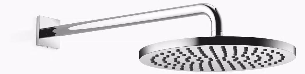 Douche de pluie Dornbracht avec fixation murale, saillie 450mm, Ø 300mm, flowReduce, 28678670-00, 28678670-00