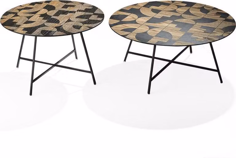Couchtische Beistelltisch Kaffeetische Designer Wohnzimmertisch 2 tlg.