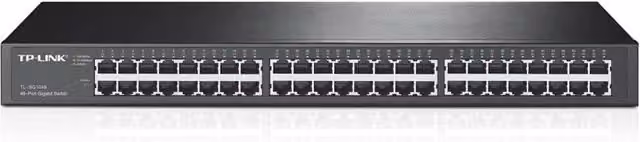 Switch TP-Link TL-SG1048 con 48 porte Gigabit Ethernet, Nero
