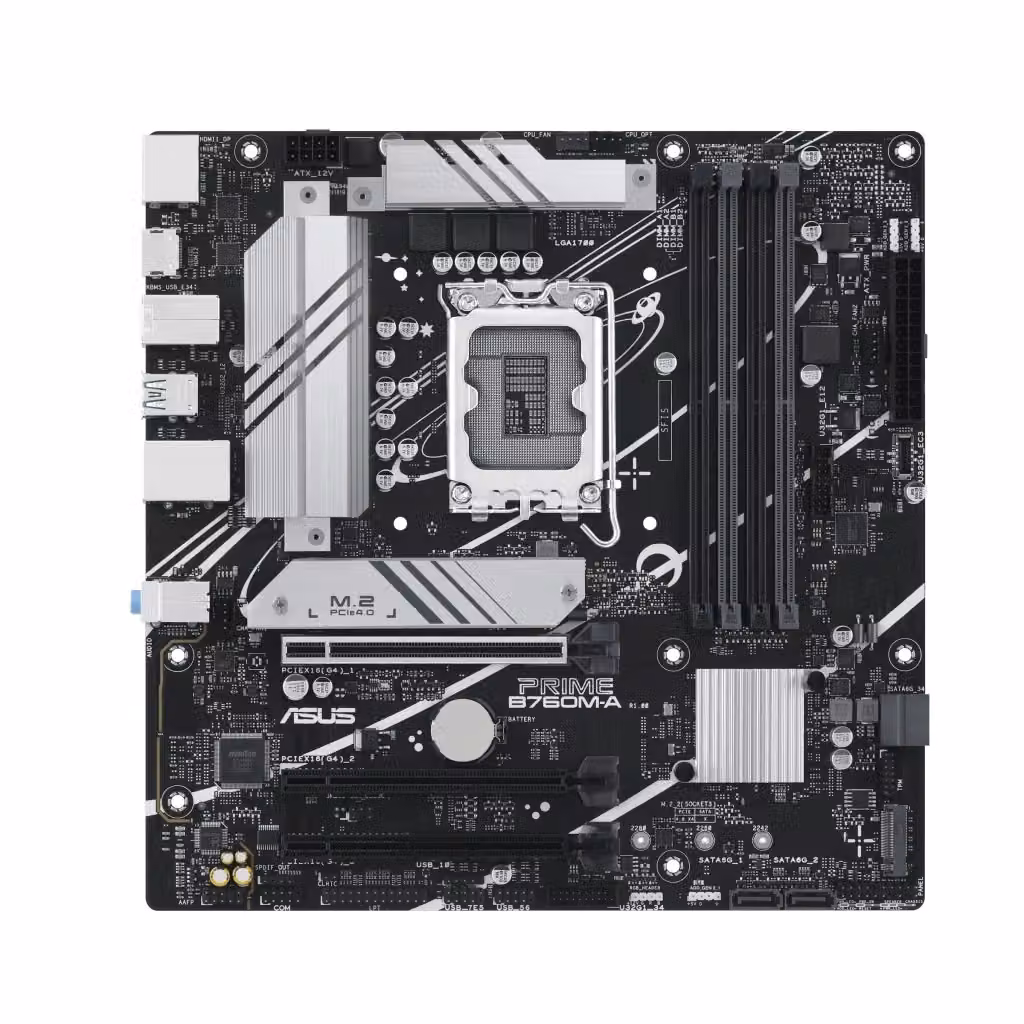 Scheda madre Asus Prime B760M-A CSM Intel B760 LGA 1700 Micro ATX DDR5 Nero – 2