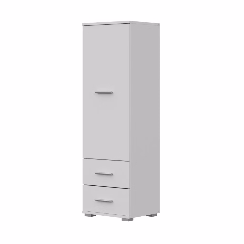 Comò Komodee Bianco Opaco con Cassetti L/P/H: 40 x 36 x 130 cm – 2