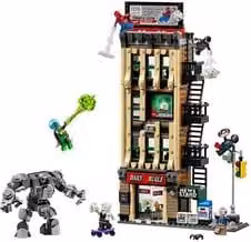 LEGO Marvel Spider-Man vs. Mysterio: il Daily Bugle 76342, set di costruzioni multicolore con 781 pezzi