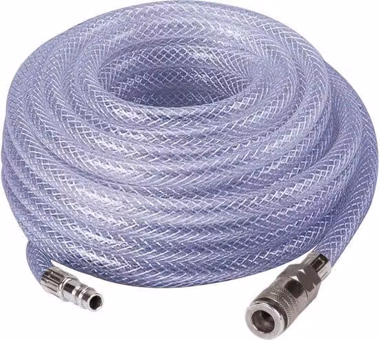 Tubo flessibile per alta pressione, diametro 10 mm - pressione massima 10 bar - attacco a innesto rapido - estremità filettata