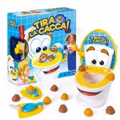 Gioco Tira La Cacca! Rocco Giocattoli multicolore