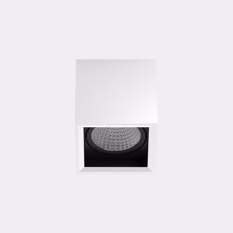 LedsC4 - Plafona a LED Multidir, bianco, a risparmio energetico, facile da installare, design moderno