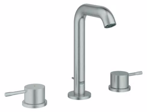 Grohe Essence, mitigeur de lavabo 3 trous, saillie 114mm, avec vidage à tirette, 20296DC1, 20296DC1