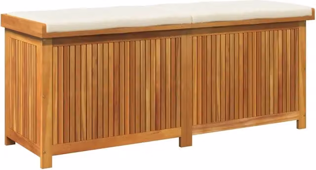 Scatola Cuscini da Esterno 150x50x60,5 cm Legno Massello Acacia CFW5805385