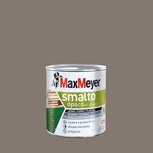 MaxMeyer Smalto Opaco all'acqua Poliuretanico Yuta 0,75 l