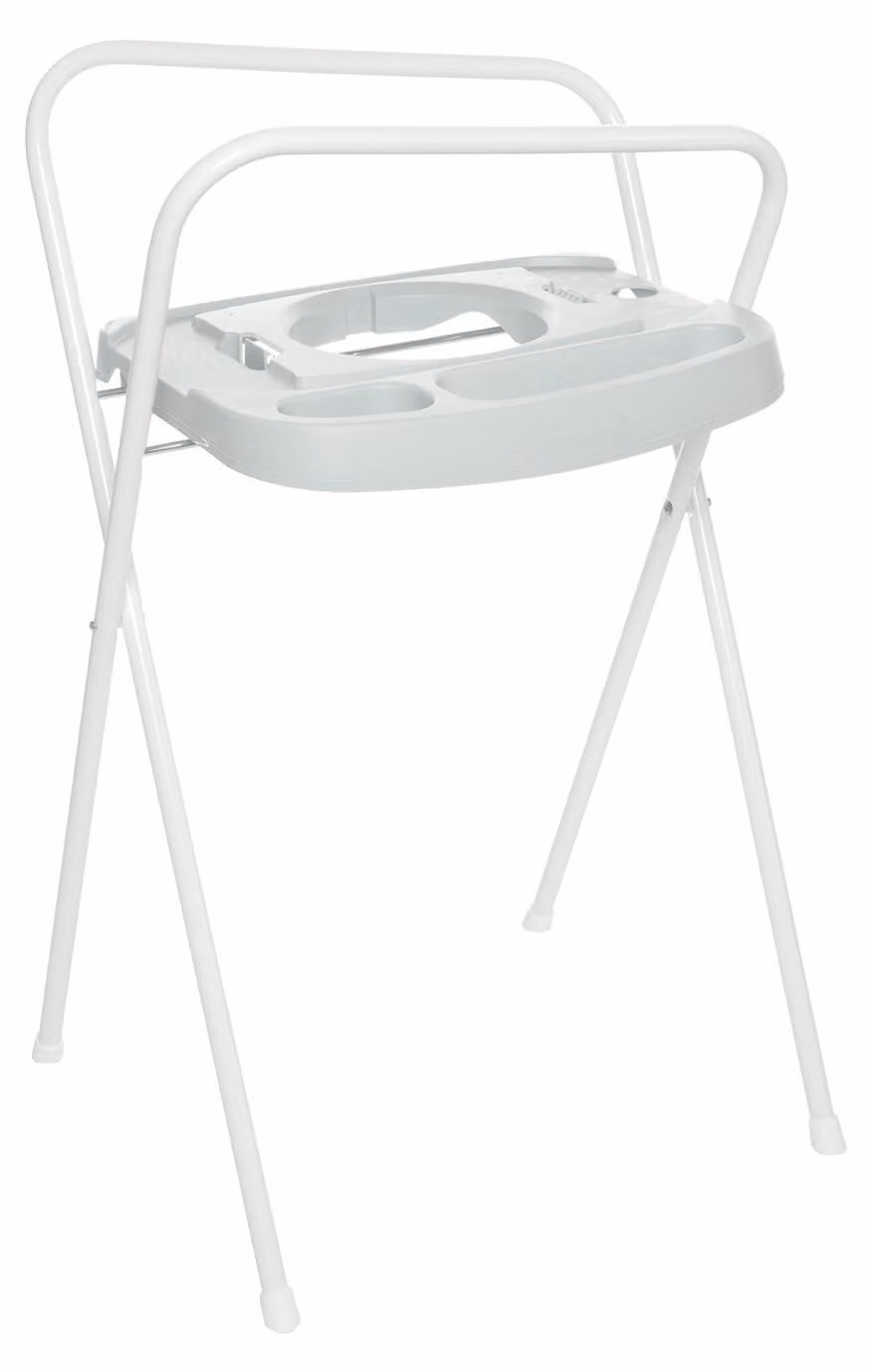 Supporto per vaschetta da bagno Bebe-Jou, modello Click, 98 cm, colore verde cielo