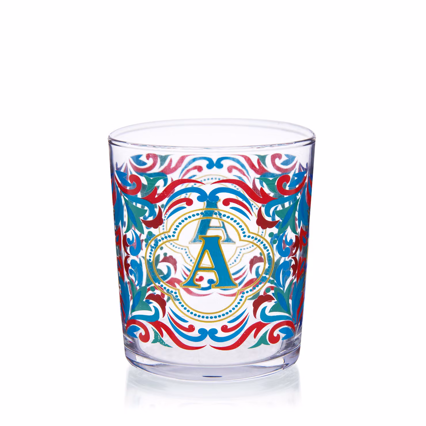 Bicchiere per acqua Kasanova Royal Garden con decorazione floreale multicolore – 2