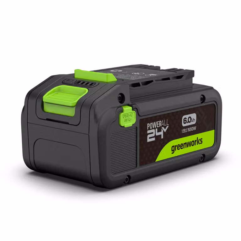 Greenworks POWERALL 24V Batteria USB-C ad alta prestazioni 6Ah