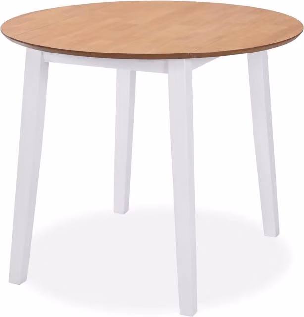 Set da Pranzo 3 pz in MDF e Legno di Hevea Bianco CFW9502210