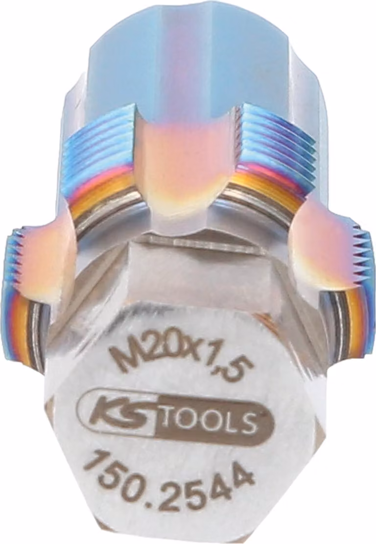 KS Tools Rubinetto con vite di guida per sensori NOX, M20x1,5