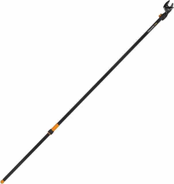 Potatore ad asta fissa UP84 Fiskars, lunghezza 2,30 m, colore nero