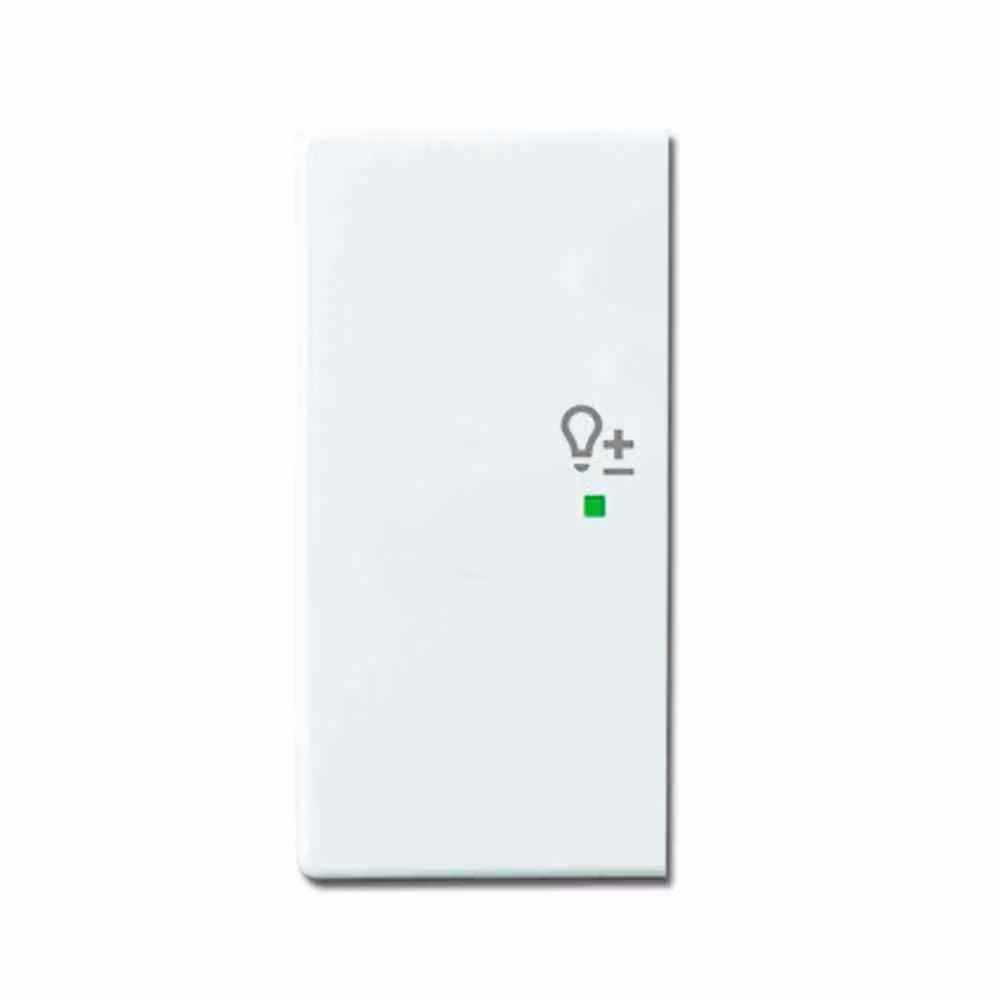 Busch-Jaeger rocker 2-f li symbol dimmer studio bianco 6234-21-84