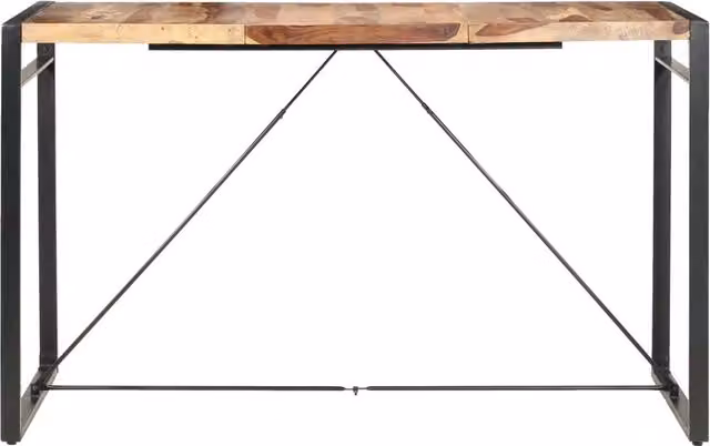 Tavolo da Bar 180x90x110cm in Legno Massello di Acacia 285962