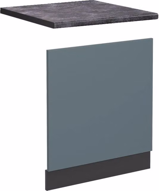 Pannello frontale R-Line Vicco Grigio-blu/Antracite opaco, Larghezza: 60 cm