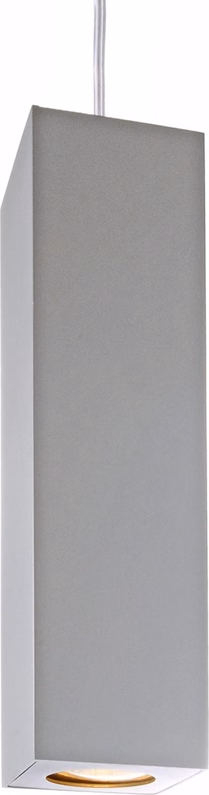 Lampada a sospensione alla moda Deko-Light GU10 Squad, alluminio, argento