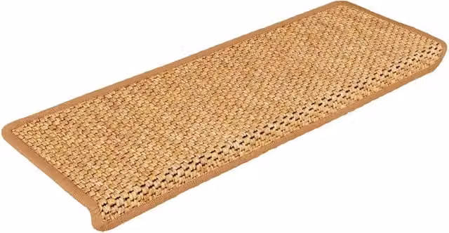 Tappeti Adesivi Scale Aspetto Sisal 30 pz 65x21x4 cm Sisal 3365889