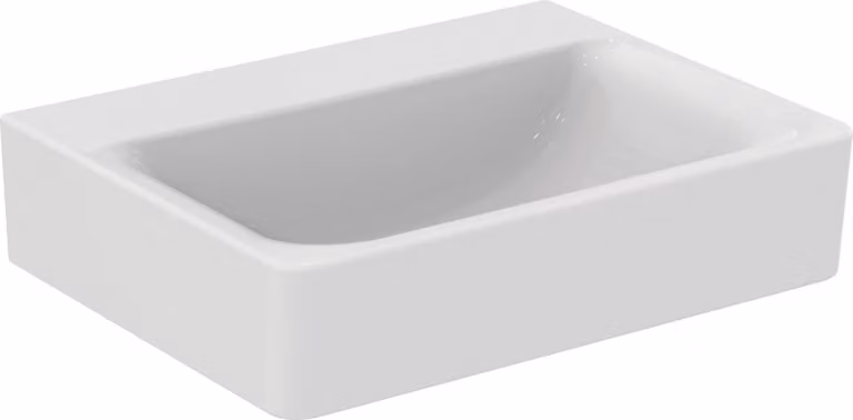 Ideal Standard Connect lavabo, sans trou pour robinet, sans trop-plein, 600x460x175mm, E810201, E810201