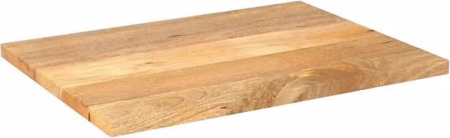 Piano per Tavolo | Superficie Tavolo | Piano Scrivania 90x60x3,8 cm Rettangolare Legno Massello Mango