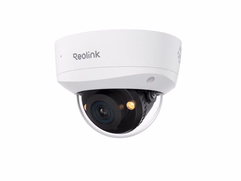 Reolink RLC-1240A, telecamera di sicurezza PoE 6K 12MP IK10 resistente agli atti vandalici, campo visivo 145°, visione notturna a colori, rilevamento intelligente, audio a 2 vie, IP67, sirena