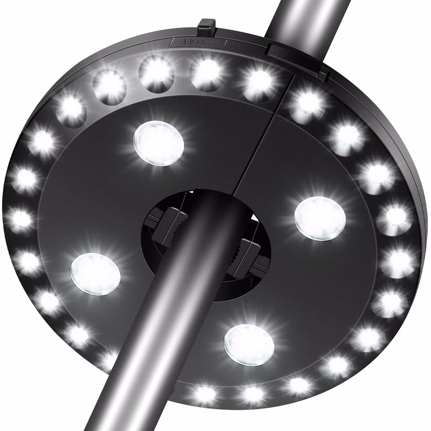 Lampada a LED per schermo, 28 luci, 200 lumen, 3 modalità, senza fili, bianca