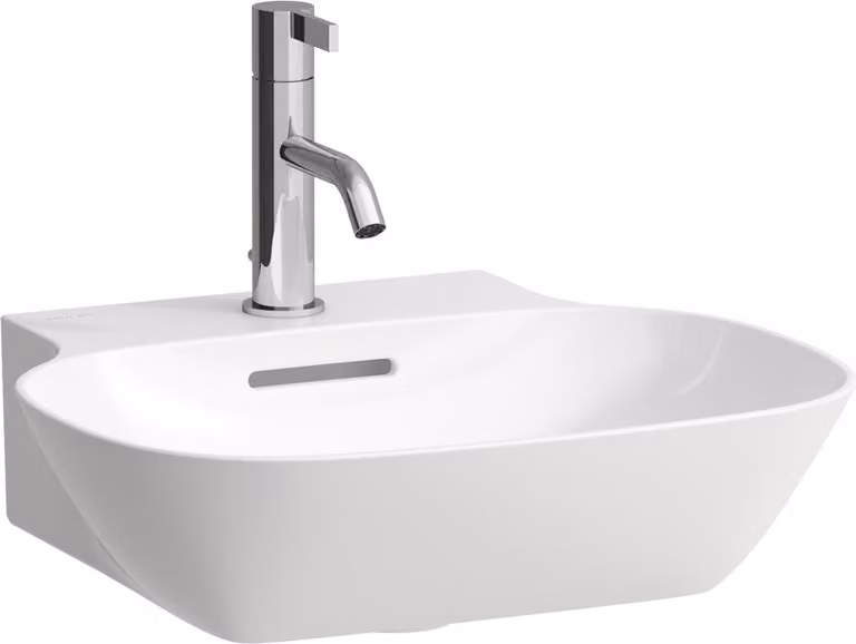 LAUFEN INO lave-mains, 1 trou pour robinet, avec trop-plein, 450x410mm, H8153017571041, H8153017571041