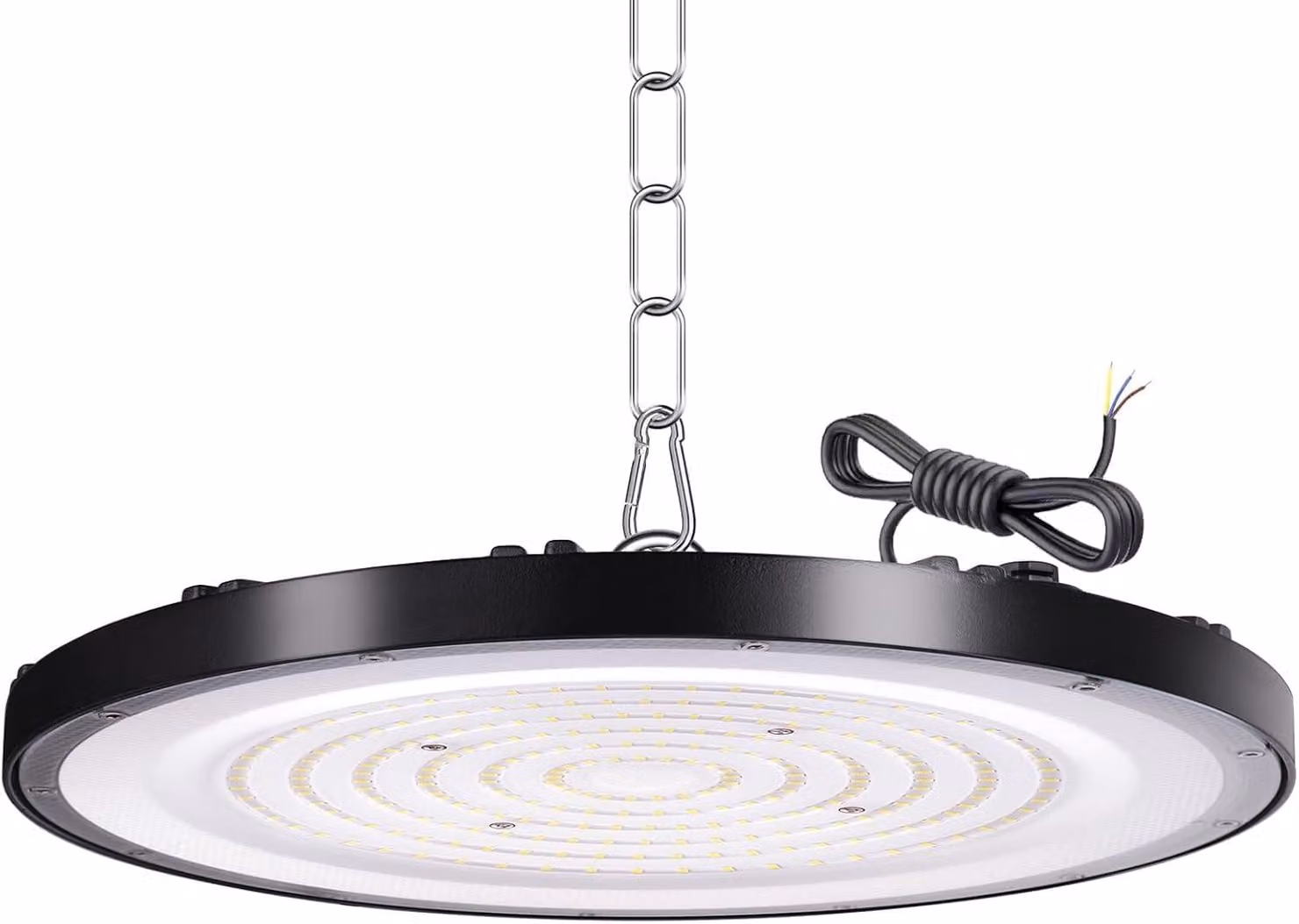 Lampada a soffitto LED UFO, 200W, 6000K, 20.000 lumen, grado di protezione IP65