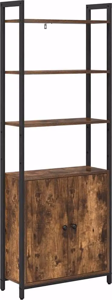 Armadio per Libri Rovere fumé 60 x 24 x 161 cm