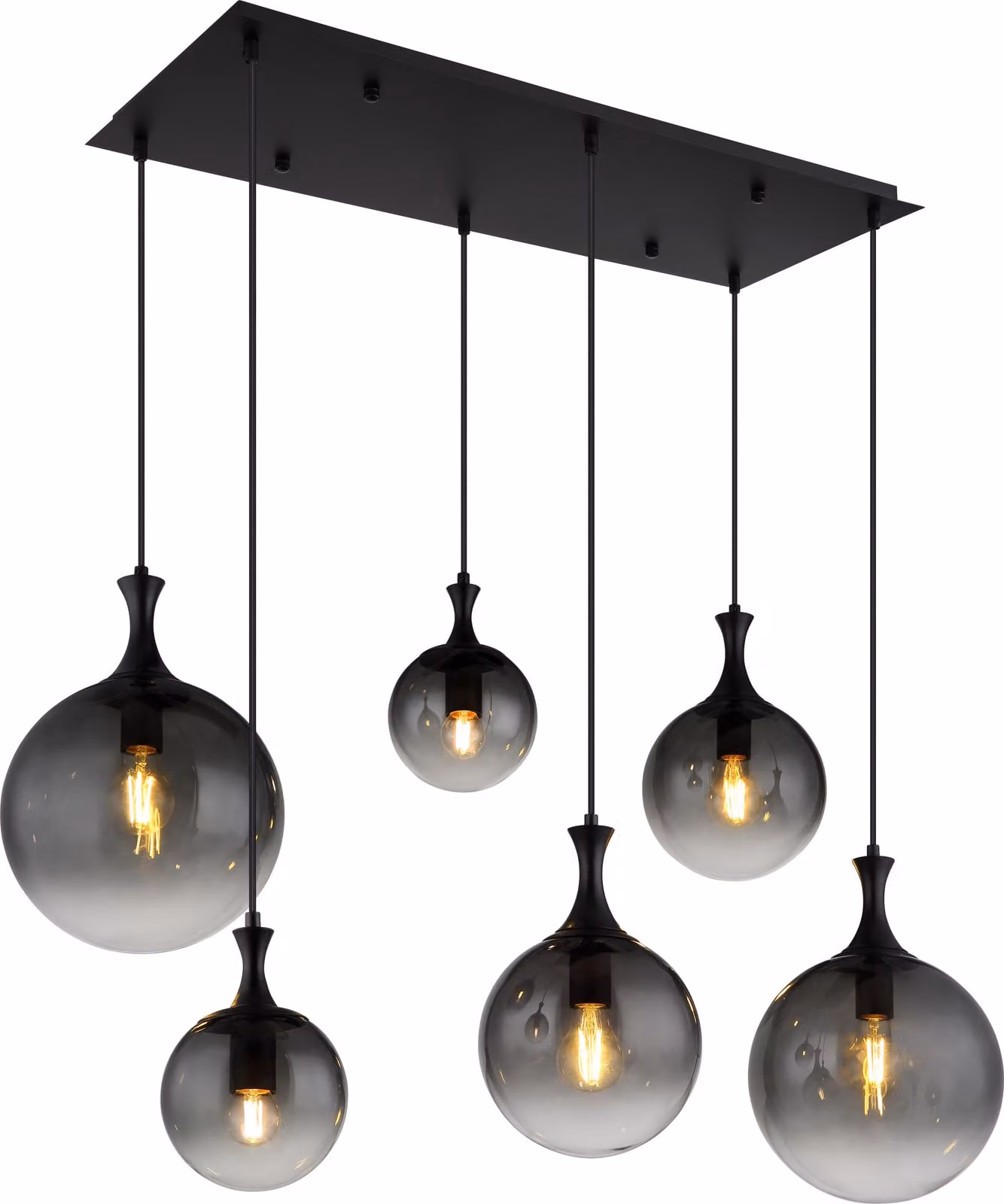GLOBO Illuminazione lampada a sospensione DALTON LWH 100x35x120 cm lampada a sospensione colorata