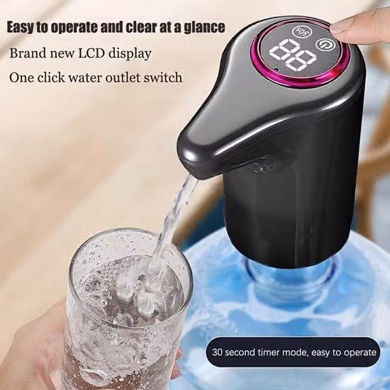 Distributori elettrici di acqua, pompa automatica intelligente per acqua minerale Adatta all'uso domestico, ricarica USB, pompa automatica intelligente per acqua minerale Adatta alle bottiglie, distributori di acqua Adatti all'uso domestico, distributori